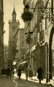 Judengasse, Salzbourg, Autriche, vers 1935 - Unbekannt