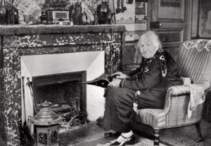 Juliette Adam, auteure et féministe française, 1929