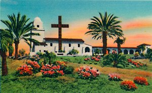 Musée Junipero Serra, Vieille Ville. San Diego, Californie, c1941