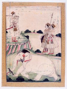 Kanada Ragini, Album Ragamala, École du Rajasthan - Unbekannt