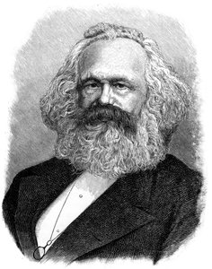 Karl Heinrich Marx, philosophe allemand, économiste politique et révolutionnaire - Unbekannt