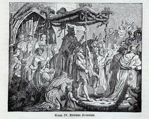 Karl IV entre à Avignon, 1882 - Unbekannt