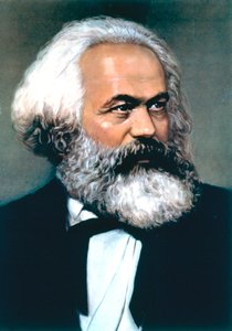 Karl Marx, théoricien social, politique et économique allemand - Unbekannt