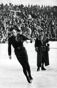 Karl Schäfer, patineur artistique autrichien, Jeux olympiques d