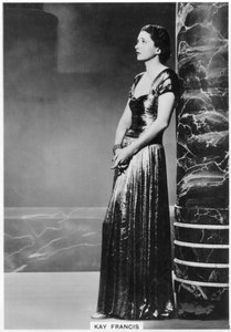 Kay Francis, actrice de théâtre et de cinéma américaine, 1938 - Unbekannt