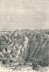 Kimberley : apparence de la mine de diamants en 1880, 1896 - Unbekannt