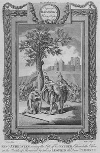 Le roi Athelstan sauvant la vie de son père, Édouard l