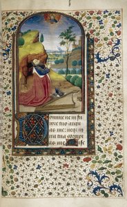 Le roi David en prière Livre d