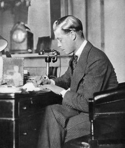 Le roi Édouard VIII au travail, 1936 - Unbekannt