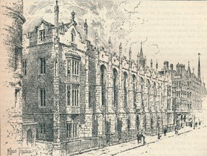 King Edward VI School, Birmingham, 19ème siècle 1906