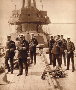 Le roi George V à bord du HMS Neptune, années 1910 - Unbekannt