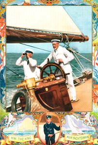Le roi George V en tant que yachtman, vers 1935 - Unbekannt