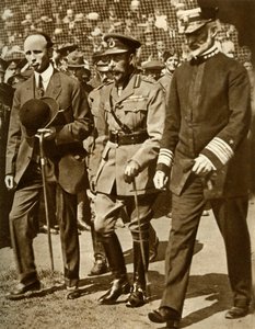 Le roi George V assiste à un match de baseball à Stamford Bridge, Londres, 1935 - Unbekannt