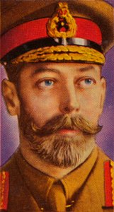 Le roi George V en tenue de campagne pendant la Première Guerre mondiale, vers 1914-1918, 1935 - Unbekannt