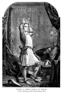 Le Roi Henri V 1387-1422 lorsqu