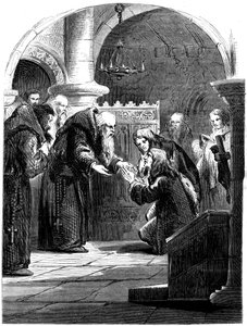 Le roi Jacques II à l