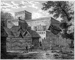 Palais du roi Koffees, Coomassie, Guerre d
