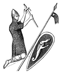 Le roi Guillaume représenté sur son sceau, 1870 - Unbekannt