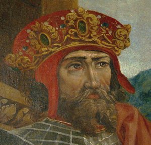 Roi Wladyslaw II. Jagiello (détail), vers 1530 - Unbekannt