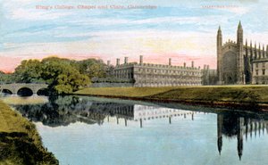 Kings College, Chapelle de Kings College et Clare College, Cambridge, début du 20e siècle - Unbekannt