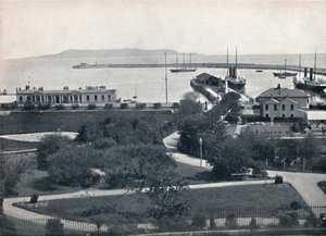 Kingstown - Vue générale du port, 1895 - Unbekannt