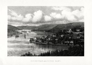Kingswear et la rivière Dart, South Devon, 1896 - Unbekannt