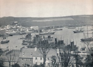 Kinsale - Une flotte de pêche dans le port, 1895 - Unbekannt