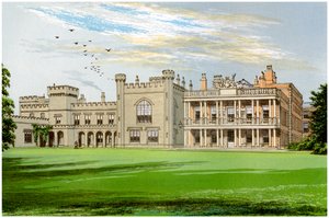 Knowsley Hall, Lancashire, maison du comte de Derby - Unbekannt
