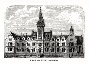 Collège Knox, Toronto, Ontario, Canada, 19e siècle - Unbekannt
