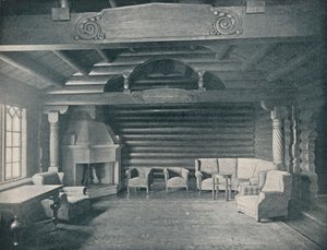 Kongssater, la maison forestière du roi et de la reine de Norvège, vers 1910 - Unbekannt