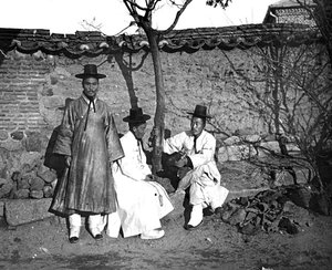 Hommes coréens, 1900