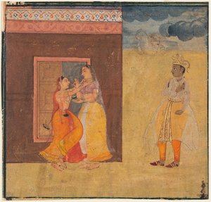 Krishna Abhisarika Nayika, d