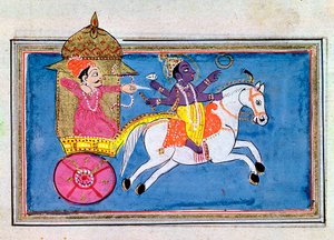 Krishna, divinité hindoue, un avatar de Vishnu, 17e siècle - Unbekannt
