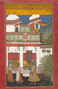 Krishna et Radha, Page d