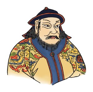 Kublai Khan 1215-1294 de l