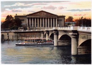La Chambre des Députés et le Pont de la Concorde, Paris, vers 1900