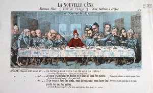 La Nouvelle Cène, Commune de Paris, 1871 - Unbekannt
