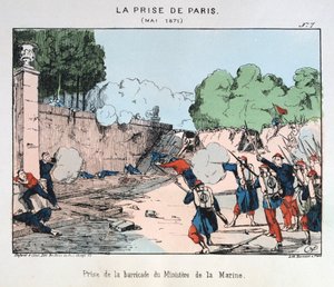 La Prise de Paris, mai 1871 - Unbekannt