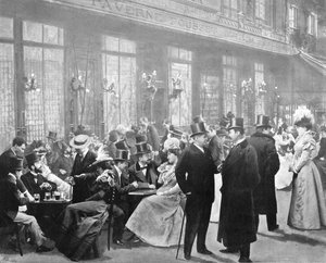 La Sortie des théâtres - L