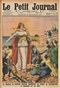 La mission civilisatrice, Le Petit Journal, 19 novembre 1911, 1911