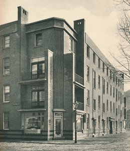 Habitations ouvrières, Spangen, Rotterdam, 1928 - Unbekannt