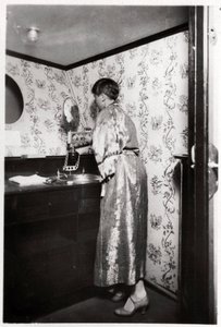 Salle de bain des dames, Zeppelin LZ 127 Graf Zeppelin, 1933 - Unbekannt