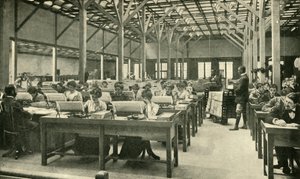 Dames employées à la tabulation des retours du recensement américain, 1901 - Unbekannt