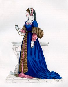 Dame de la cour de François Ier de France, 16e siècle 1882-1884 - Unbekannt