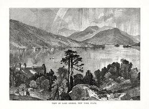 Lac George, État de New York, USA, 1877 - Unbekannt