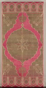 Housse de coussin en soie Lampas - Unbekannt