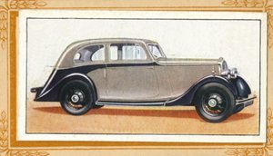 Lanchester 10 Berline Streamline, vers 1936 - Unbekannt