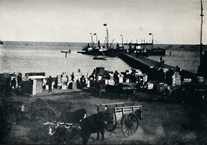 Lieu de débarquement, Punta Arenas, 1911