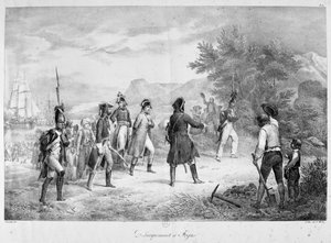 Débarquement à Fréjus, mars 1815 - Unbekannt