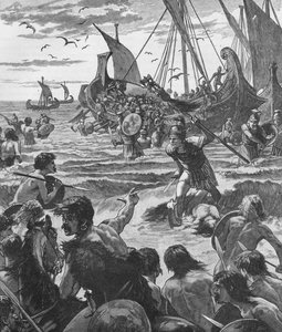 Débarquement des Romains sur la côte du Kent, 43-1905